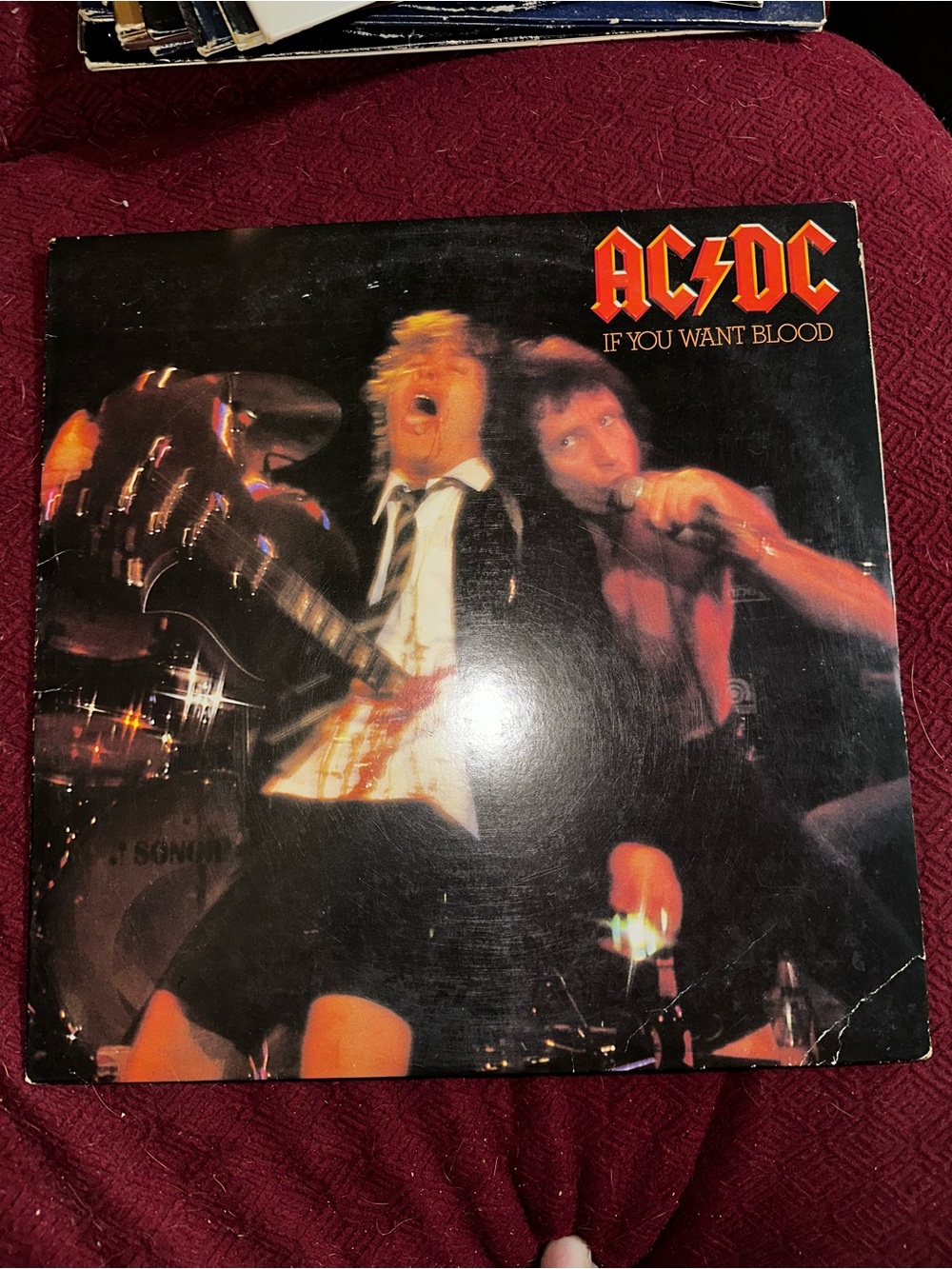 AC DC If You Want Blood You've Got It first press Atlantic  SD 19212 vinyl LP VG